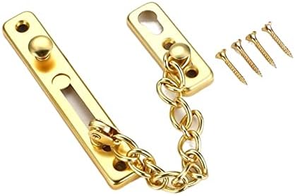 Hotel Door Lock Bolt Chain Security Anti-Theft Deadbolt