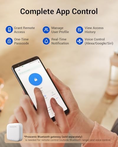 Proscenic L60 Smart Lock with Fingerprint and App Control 1