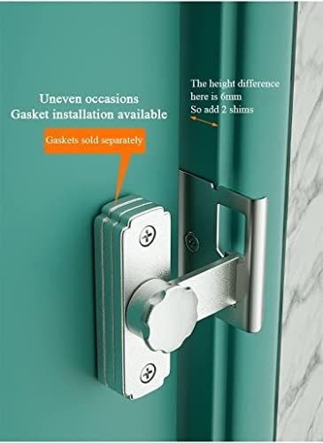 Surface Mounted Sliding Door Lock with Durable Bolts