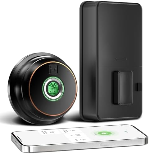 GeekTale Smart Deadbolt Lock with Fingerprint and App Control