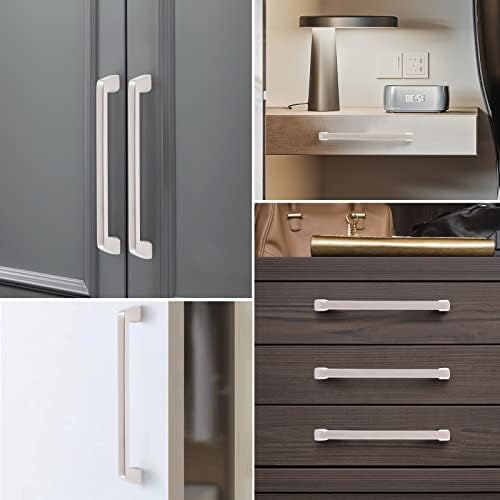 6-Piece Stainless Steel Cabinet Handles Set