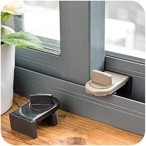 AMAZWI Adjustable Sliding Door Window Lock