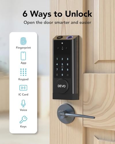Devo G1 Smart Lock with Camera Doorbell
