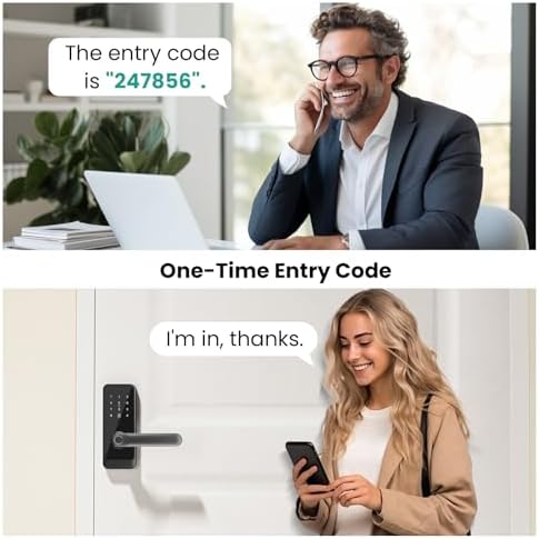 MOUSETRO 10-in-1 Fingerprint Secure Door Lock
