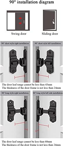 Surface Mount Sliding Door Lock 70mm Stainless Steel Latch