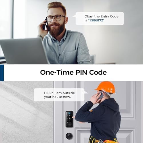 Secure Entry Door Lock 5-in-1 with APP Control