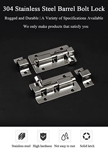 4-Piece Durable Door Lock