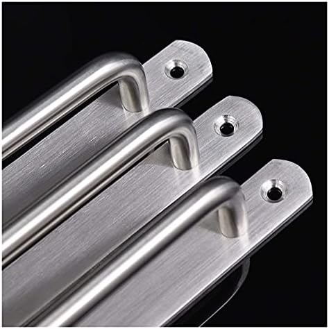 Stainless Steel Door Handles Pair - Pull Push - Barn Door Hardware