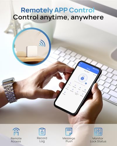 Wi-Fi Front Door Lock Set with Fingerprint and Smart App Control