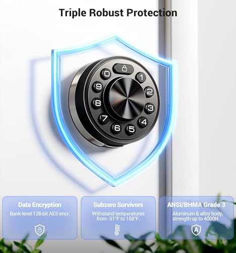 Smart Front Door Security with Veise Smart Deadbolt