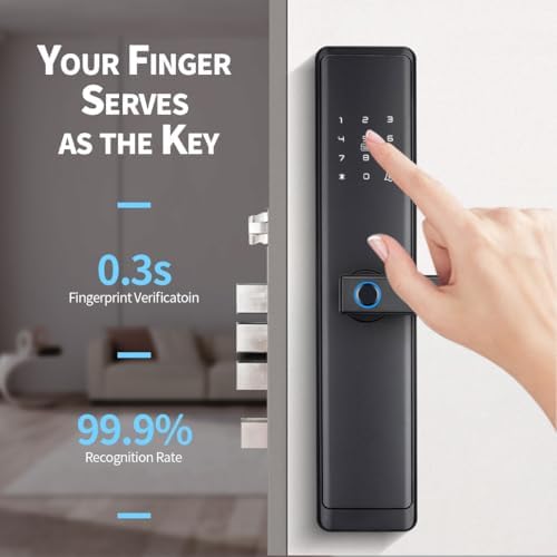 Sophies Smart Deadbolt Lock with Bluetooth Fingerprint