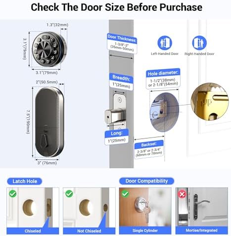 Smart Front Door Security with Veise Smart Deadbolt