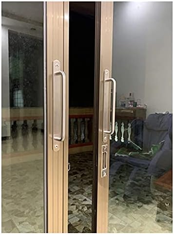 Stainless Steel Door Handles Pair - Pull Push - Barn Door Hardware