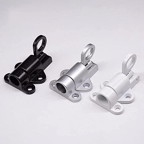 ZLOCYIVHE Secure Door Lock Bolt Set - 2-Pack White