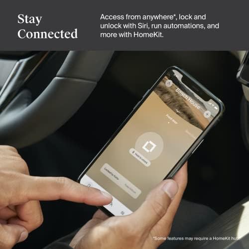 Level Smart Lock Deadbolt Worlds Smallest Satin Chrome