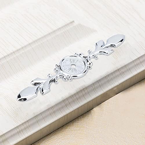 Lukonic 10-Piece Retro Zinc-Alloy Cabinet Handle Backplate Set