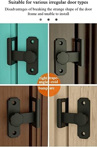 Surface Mounted Sliding Door Lock with Durable Bolts