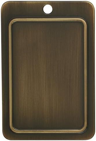 Amerock BP741AE Antique English Cabinet Backplate 3-18 in