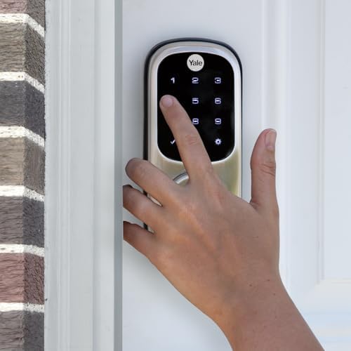 Unbreakable FrontBack Door Deadbolt with Screen Keypad