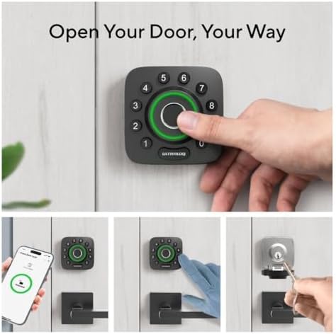 Secure Reliable Smart Lock for Your Door U-Bolt Pro