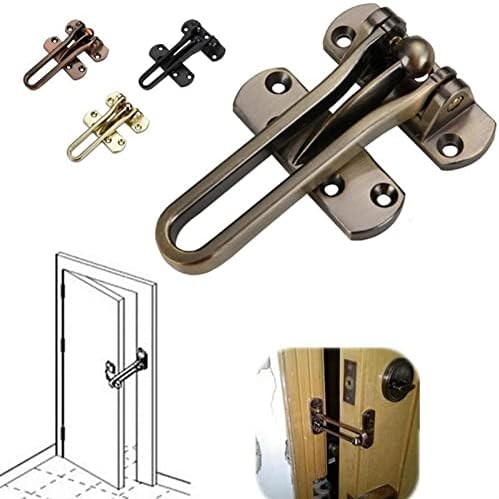 AMAZWI Slide Latch Deadbolt Door Lock