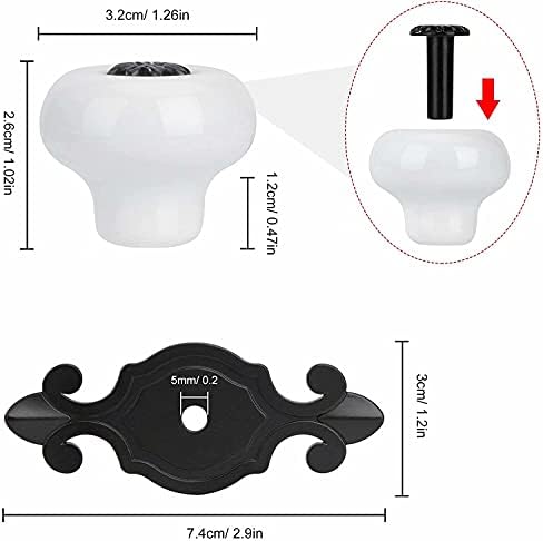 Ceramic Knob Set