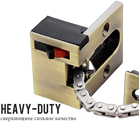 AMAZWI Zinc Alloy Door Lock with Locking Mechanism