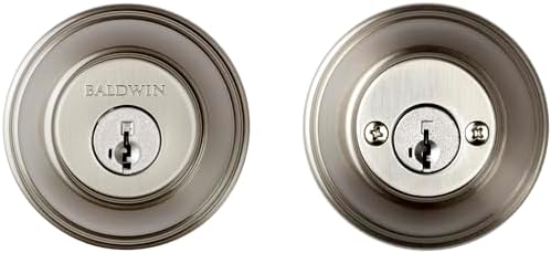 Baldwin Venetian Bronze Round Double Cylinder Deadbolt