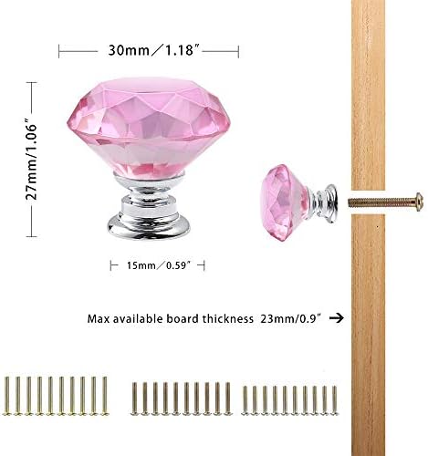 Luxury Diamond Crystal Knobs