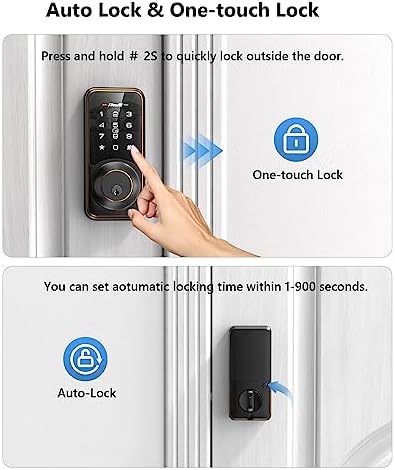 Zowill WiFi Smart Lock with Keyless Entry