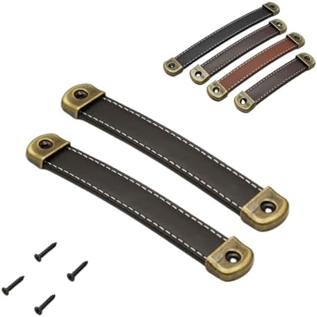 Premium Leather Cabinet Handles
