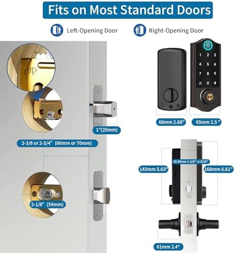 HARFO Smart Door Lock Set