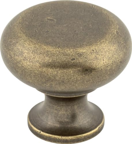 Top Knobs Somerset II Collection 1-14 Flat Faced Knob Black Nickel