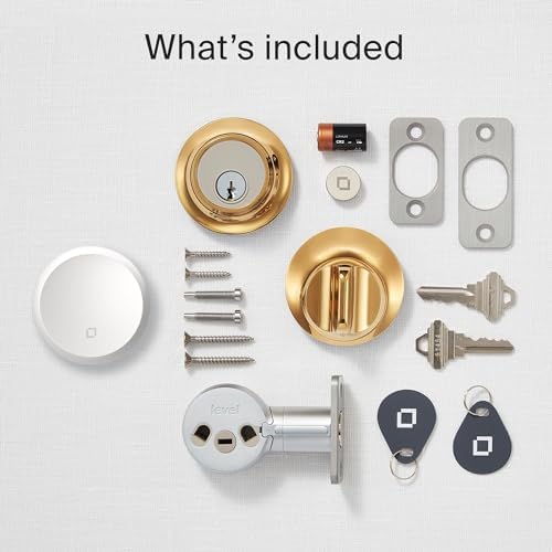 Level Lock Plus Wi-Fi Smart Lock Polished Brass