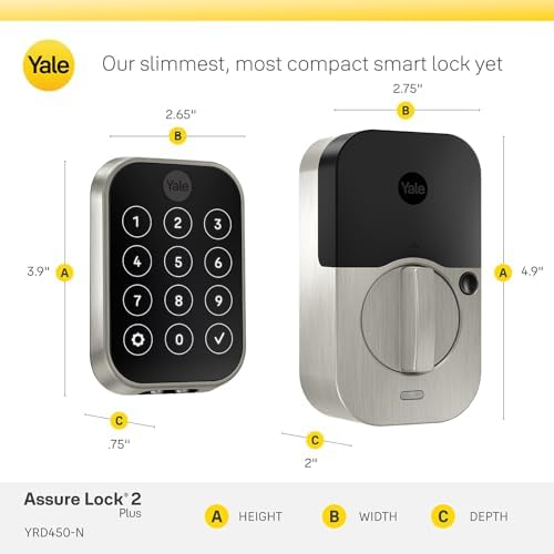 Secured Keyless Entry Door Lock