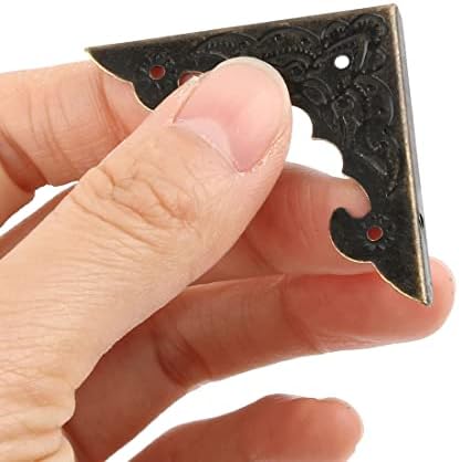 9-Piece Bronze Back Plate Set for Corner Protection