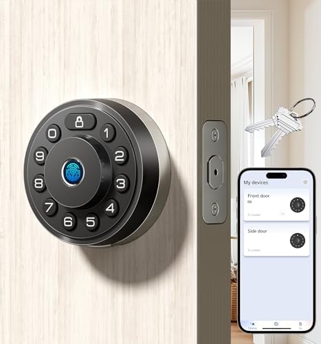 Smart 7-in-1 Keyless Door Lock for Front Door