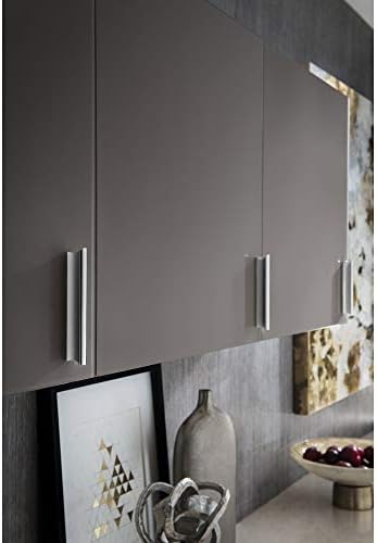 Top Knobs TK555BLK Mercer Collection 6 Glacier Pull Flat Black