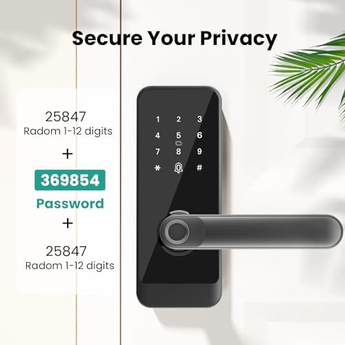 MOUSETRO 10-in-1 Fingerprint Secure Door Lock
