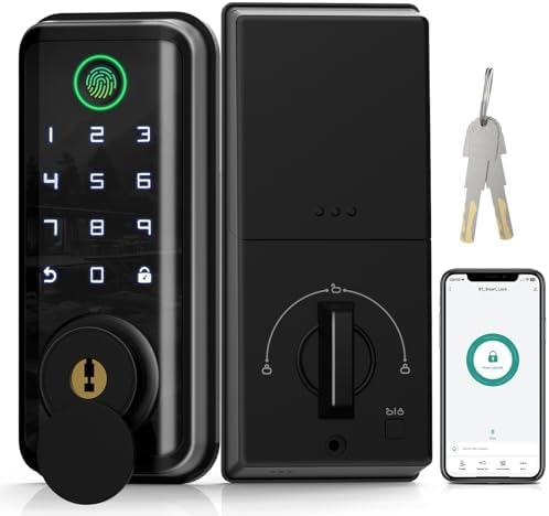 Eseesmart Smart Door Lock with Keypad Secure Front Door Entry