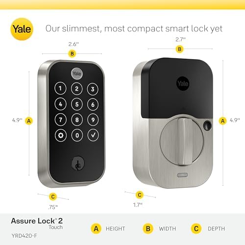 Yale Smart Door Lock 2 Touch with Fingerprint
