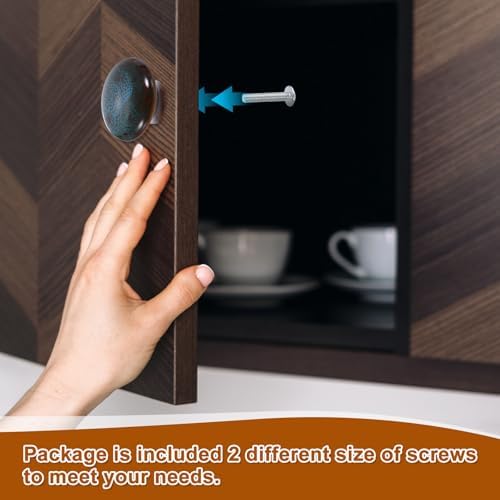 Uxcell Ceramic Blue Drawer Knobs 15 Pcs 38mm