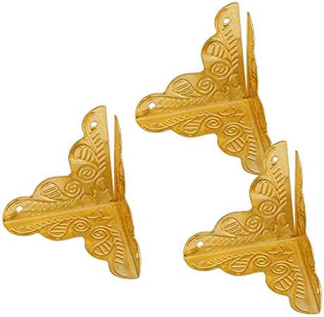 QUANANTANG Metal Decorative Corner Protectors 12pcs Set
