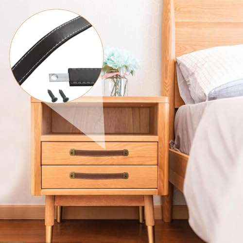 Premium Leather Cabinet Handles
