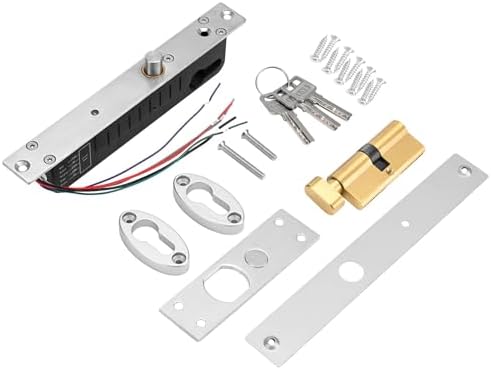Electric Drop Bolt Lock Deadbolt - Fail-Secure Deadbolt for Home Security
