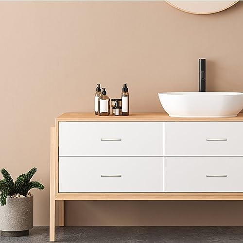 Curved Cabinet Handles 3-inch Style with Brushed Nickel Finishes
