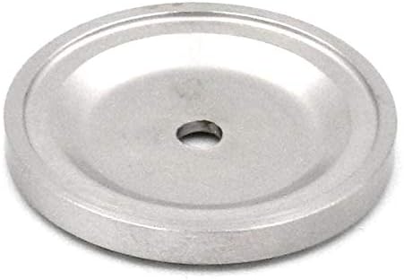 Sturdy Annapolis Knob Backplate in Satin Nickel