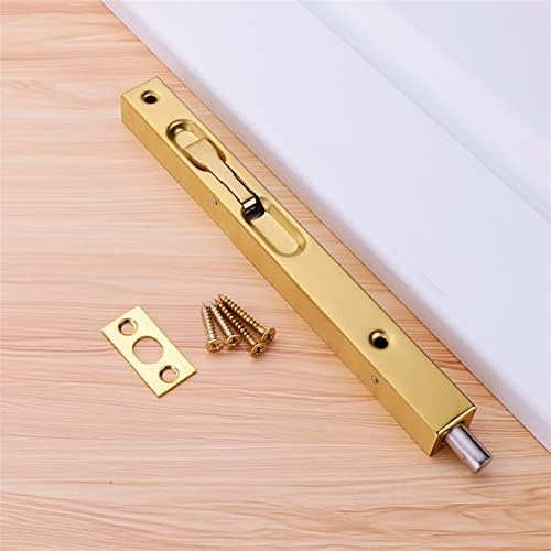 AMAZWI 8 Inch Red Bronze Invisible Deadbolt