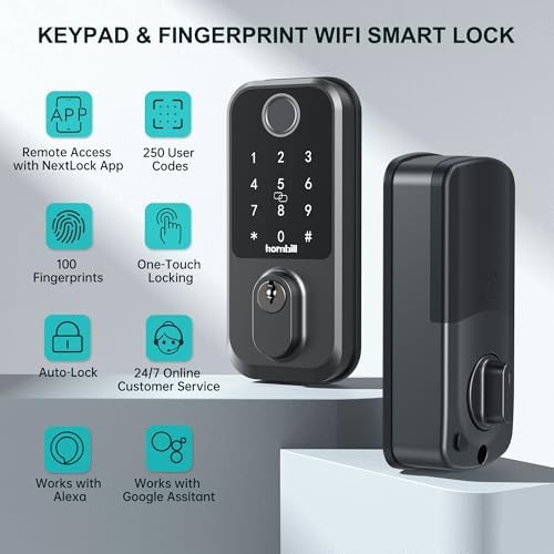 Hornbill Keyless Entry Smart Lock Door