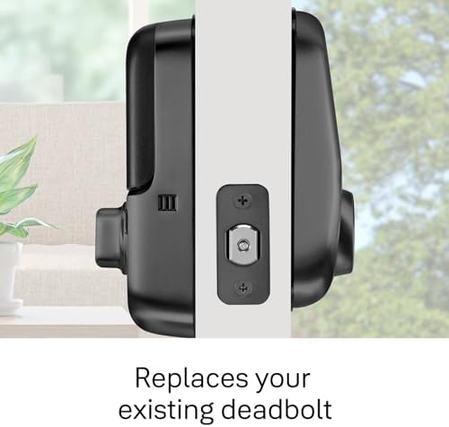 Unbreakable FrontBack Door Deadbolt with Screen Keypad